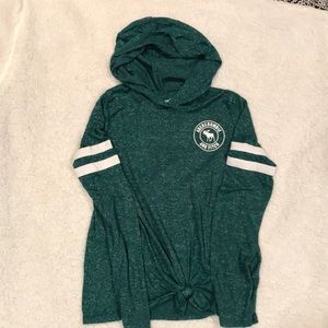 6/$20 Abercrombie Lids Lightweight Hoodie - 13/14
